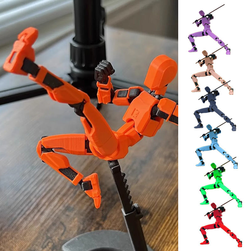 Beweglicher Shapeshift-Roboter 2.0 mit mehreren Gelenken, 3D-gedruckte Schaufensterpuppe, Action-Modell, Puppenspielzeug, Geschenk für Kinder