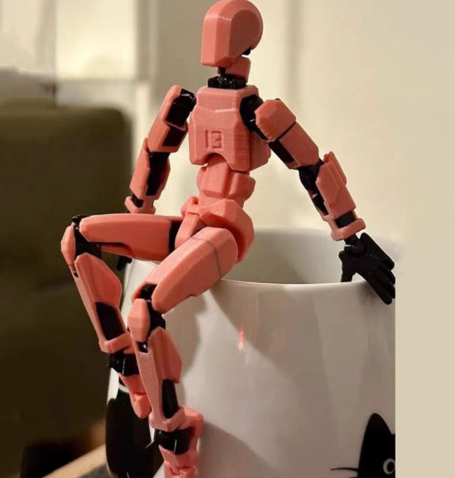 Beweglicher Shapeshift-Roboter 2.0 mit mehreren Gelenken, 3D-gedruckte Schaufensterpuppe, Action-Modell, Puppenspielzeug, Geschenk für Kinder