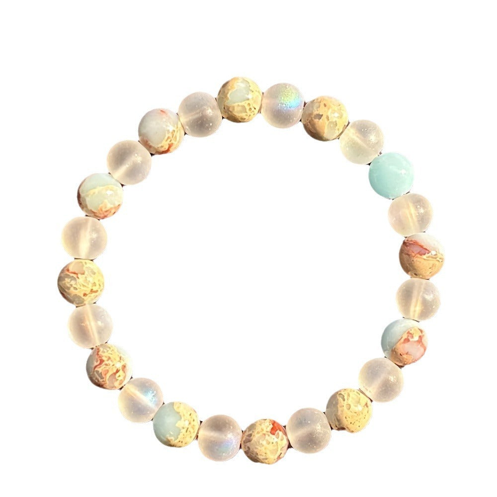 Handgefertigtes gewebtes Holzmuster, Mineral, blauer Edelstein, Pulver, Kristall, gelb, Tigerauge, lila, grün, Katzenauge, Stein, Handarmband für Frauen und Männer, Modeschmuck