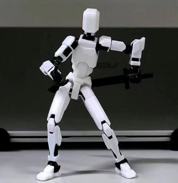 Beweglicher Shapeshift-Roboter 2.0 mit mehreren Gelenken, 3D-gedruckte Schaufensterpuppe, Action-Modell, Puppenspielzeug, Geschenk für Kinder