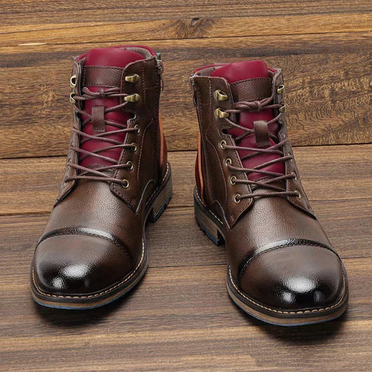 Modische High-Top-Martin-Stiefel für Herren
