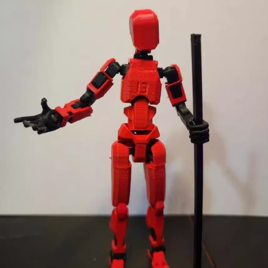 Beweglicher Shapeshift-Roboter 2.0 mit mehreren Gelenken, 3D-gedruckte Schaufensterpuppe, Action-Modell, Puppenspielzeug, Geschenk für Kinder
