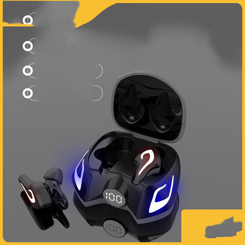 Gaming-Bluetooth-Headset ohne Verzögerung, das Hühnchen mit bunten Ohren isst