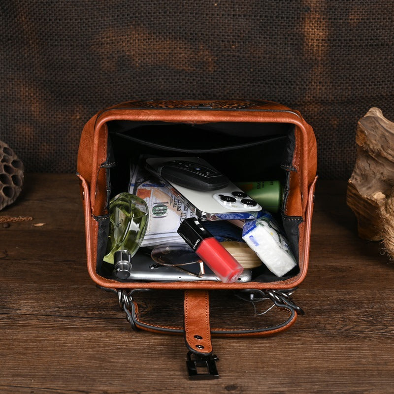 Freizeitreise Retro Prägung Damen Rucksack